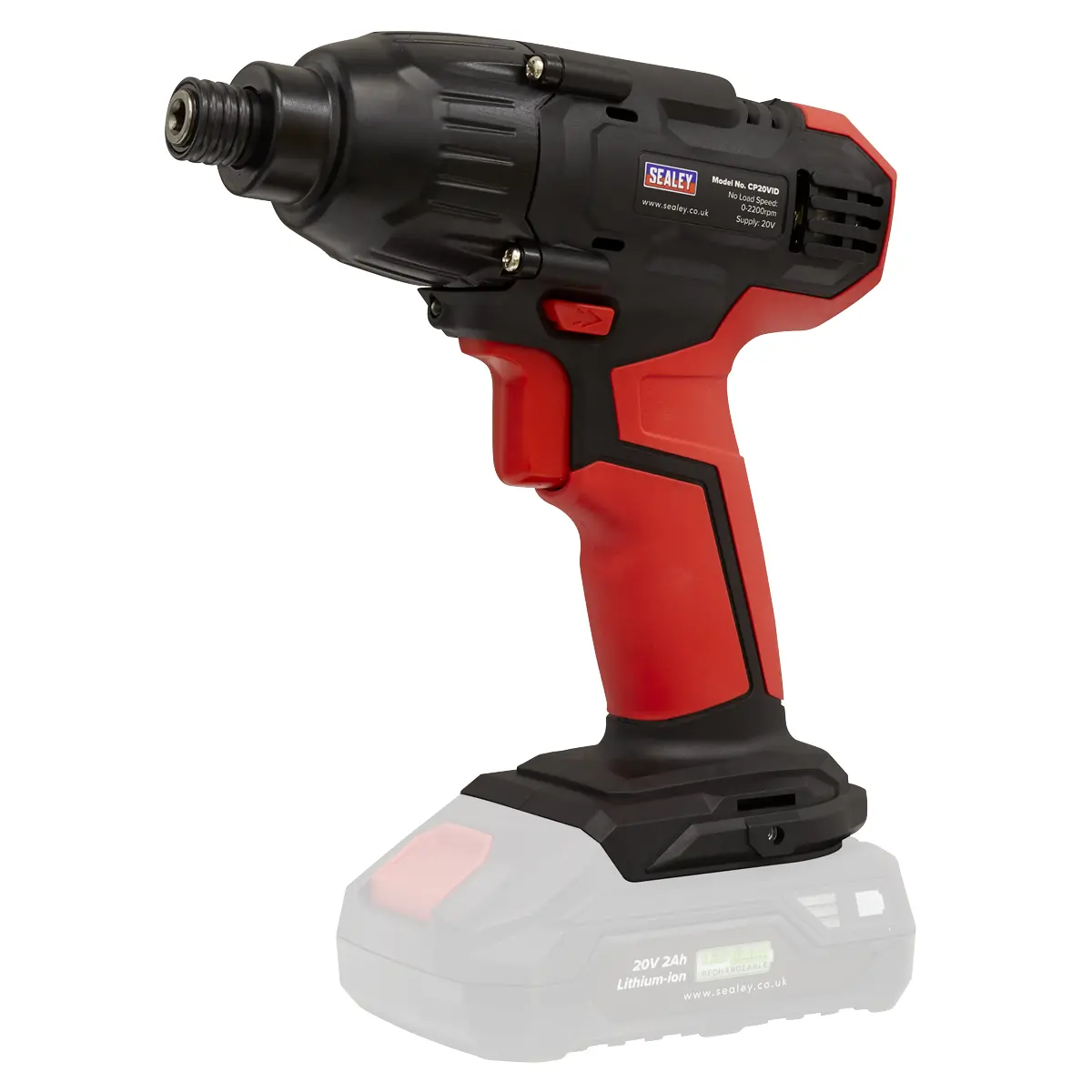 Sealey Sv20 Series 1/4"Hex Drive Cordless Impact Driver 20V - Body Only Cp20vid 1