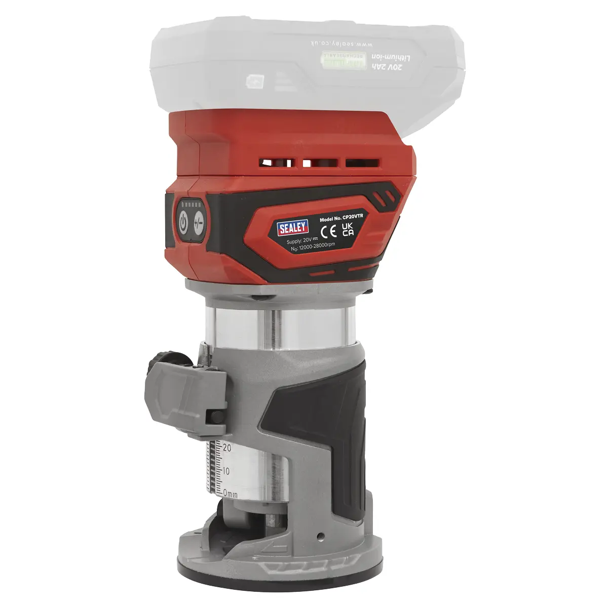 Sealey Sv20 Series Cordless Trimming Router 20V - Body Only Cp20vtr 1