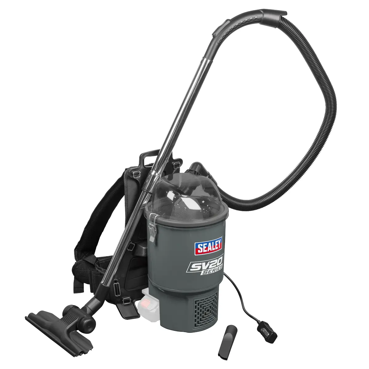 Sealey Sv20 Series Backpack Vacuum Cleaner 40V - Body Only Cp40vbv 1