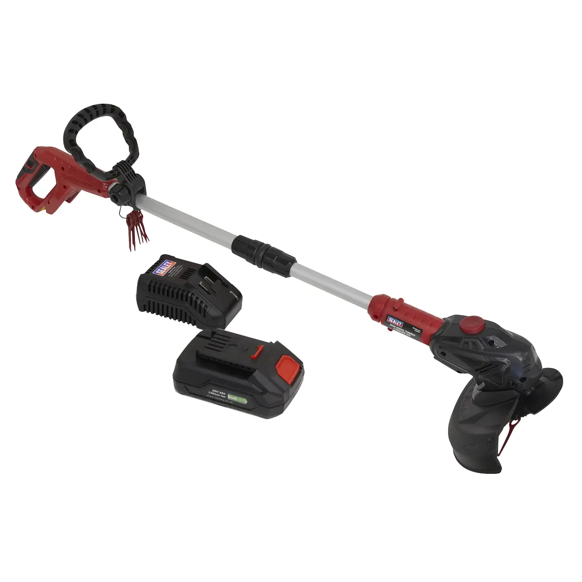 Sealey Sv20 Series Cordless Grass Trimmer 20V With 2Ah Battery & Charger Cs20vcombo2 1