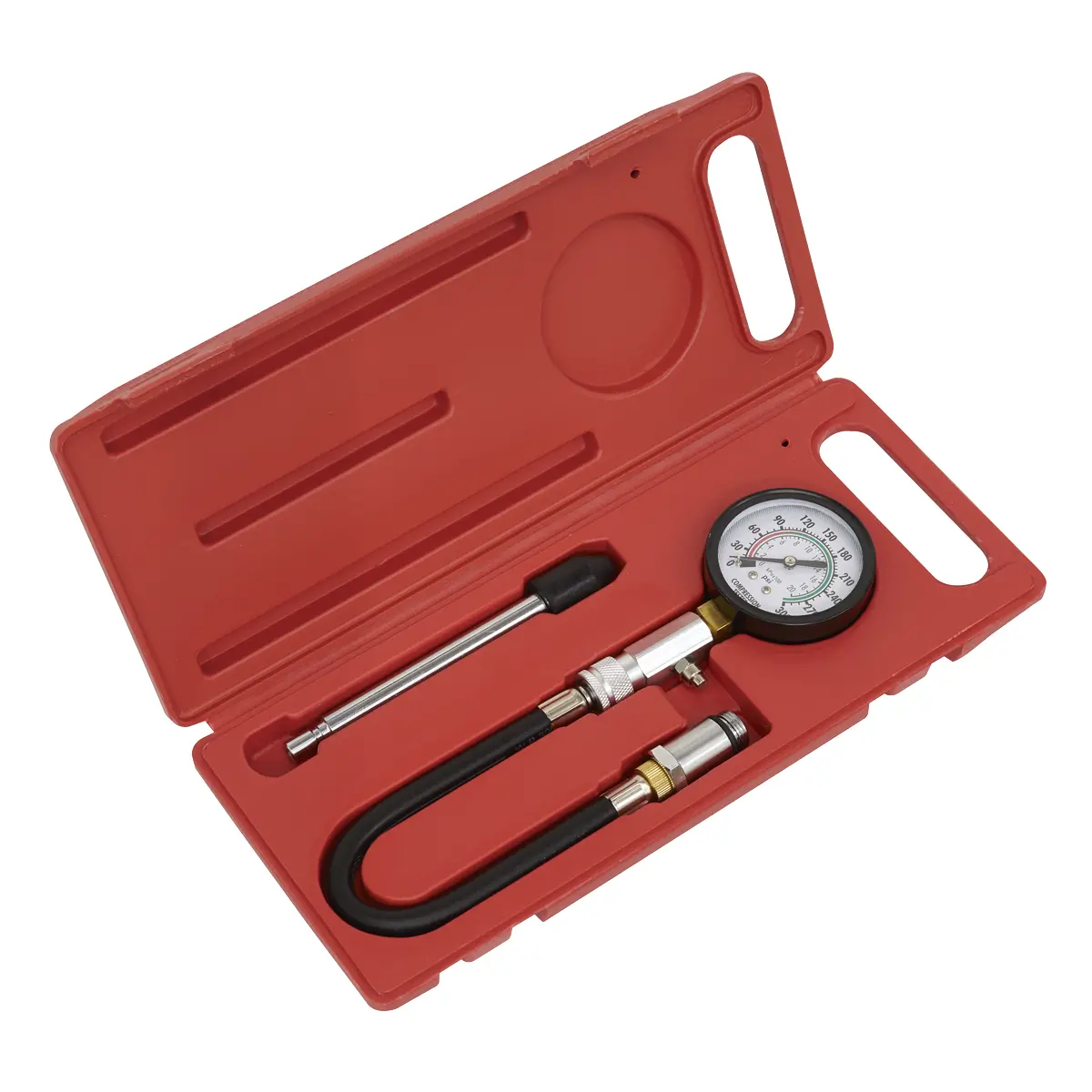 Sealey Petrol Engine Compression Test Kit 3Pc Ct951 1