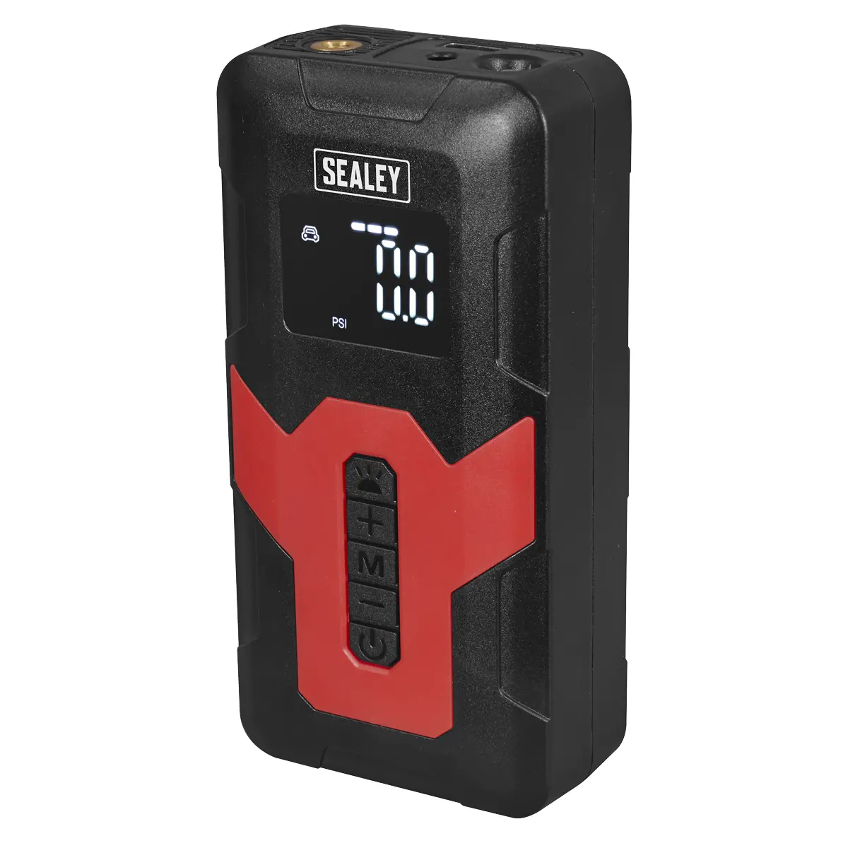 Sealey Rechargeable Tyre Inflator & Power Bank With Worklight 12V Cti140 2