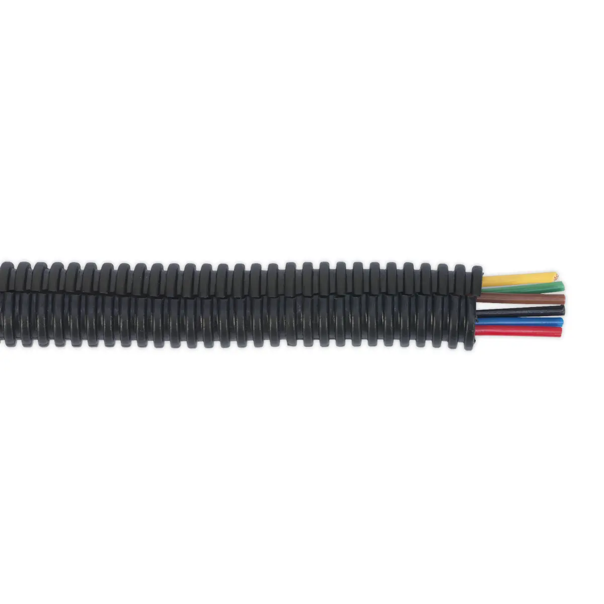 Sealey Split Convoluted Cable Sleeving 12-16Mm 50M Cts1250 1