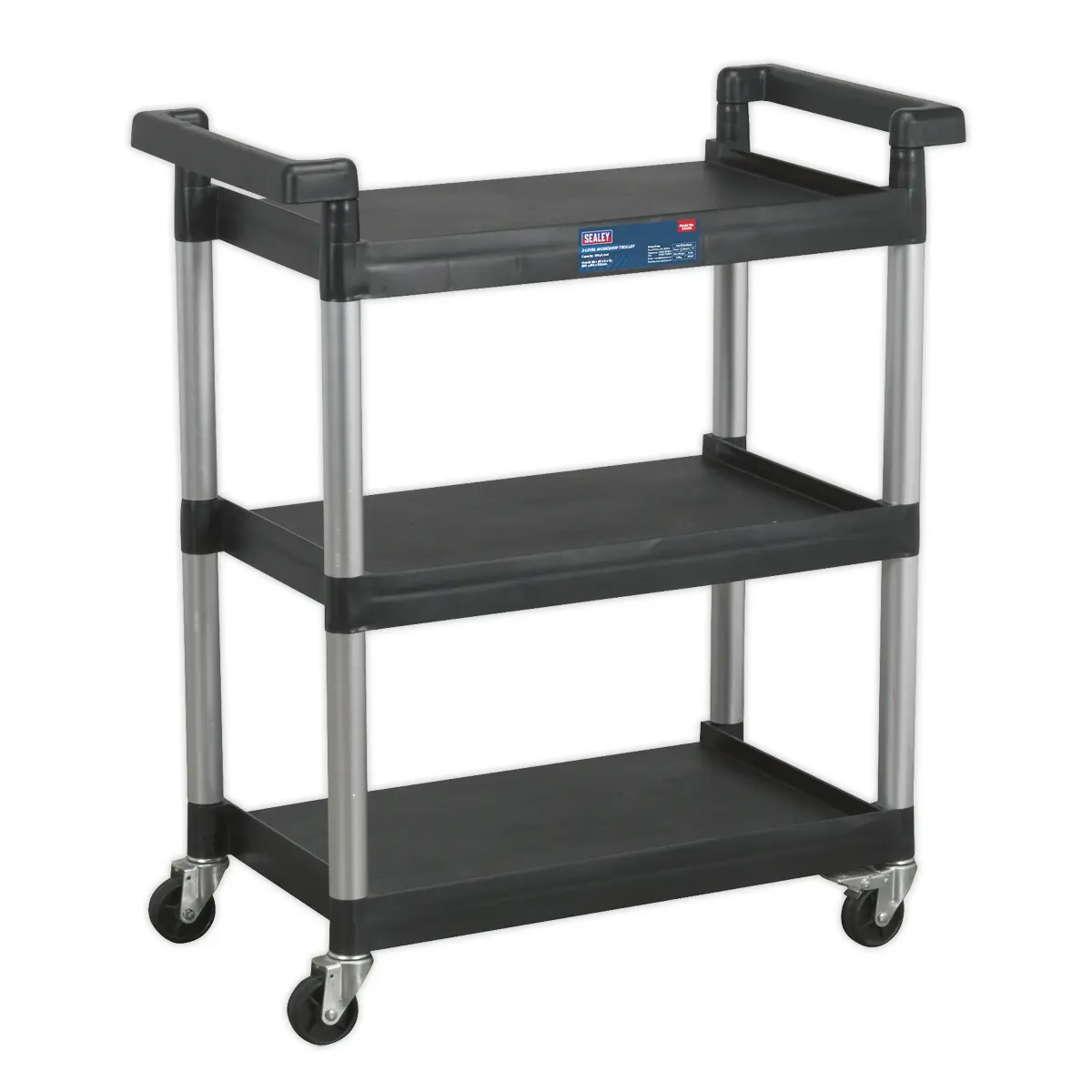Sealey Workshop Trolley 3-Level Cx308 1
