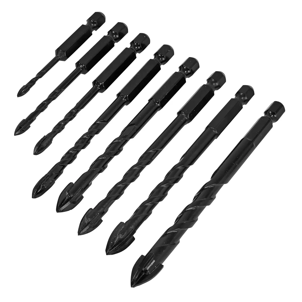 Sealey Tile & Glass Drill Bit Set 8Pc Dbgc1 1