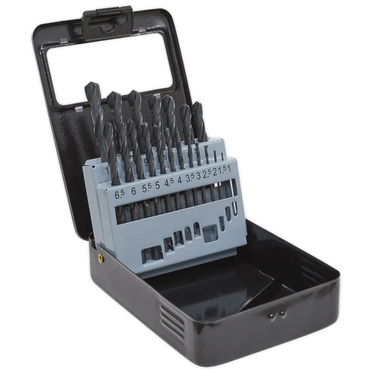 Sealey Hss Roll Forged Drill Bit Set 19Pc Dbs19rf 1