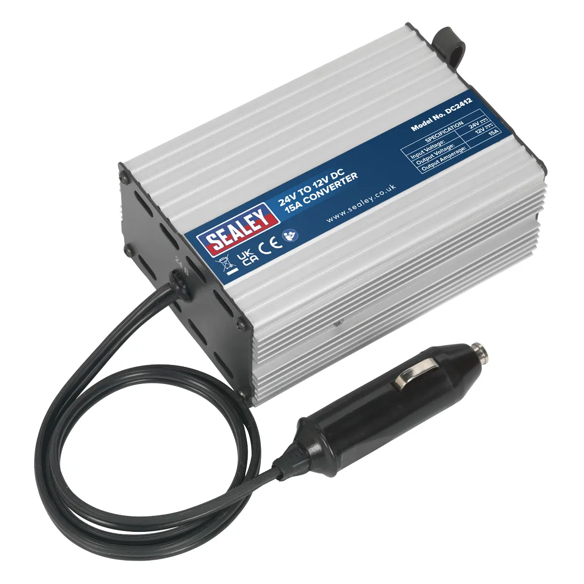 Sealey Converter 24V To 12V Dc 15A Dc2412 1