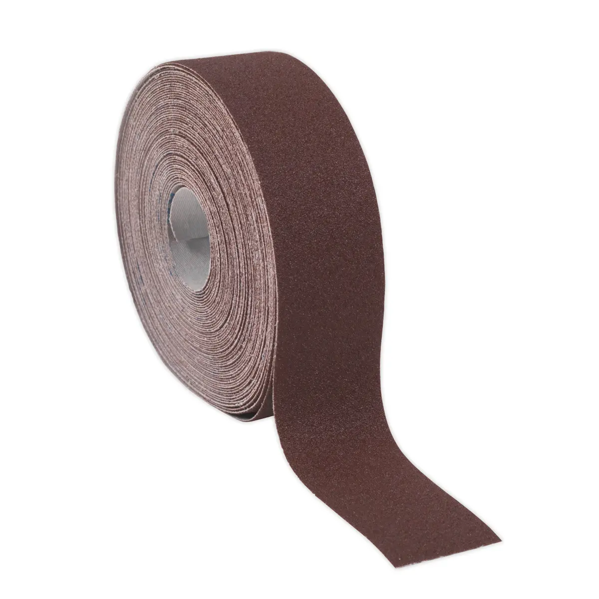 Sealey Emery Roll 120Grit 50Mm X 50M - Brown Erb5050120 1