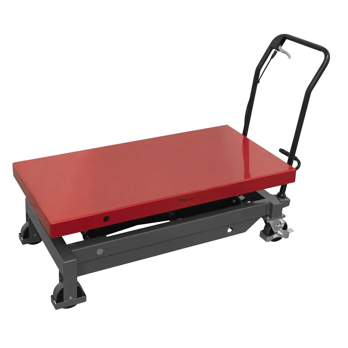 Sealey High Lift Ev Battery Lift/Hydraulic Platform Truck 700Kg Capacity Evbt700 1