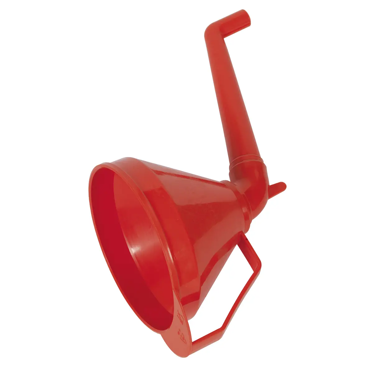 Sealey Fixed Offset Spout Funnel With Filter 160Mm - Medium F16 1