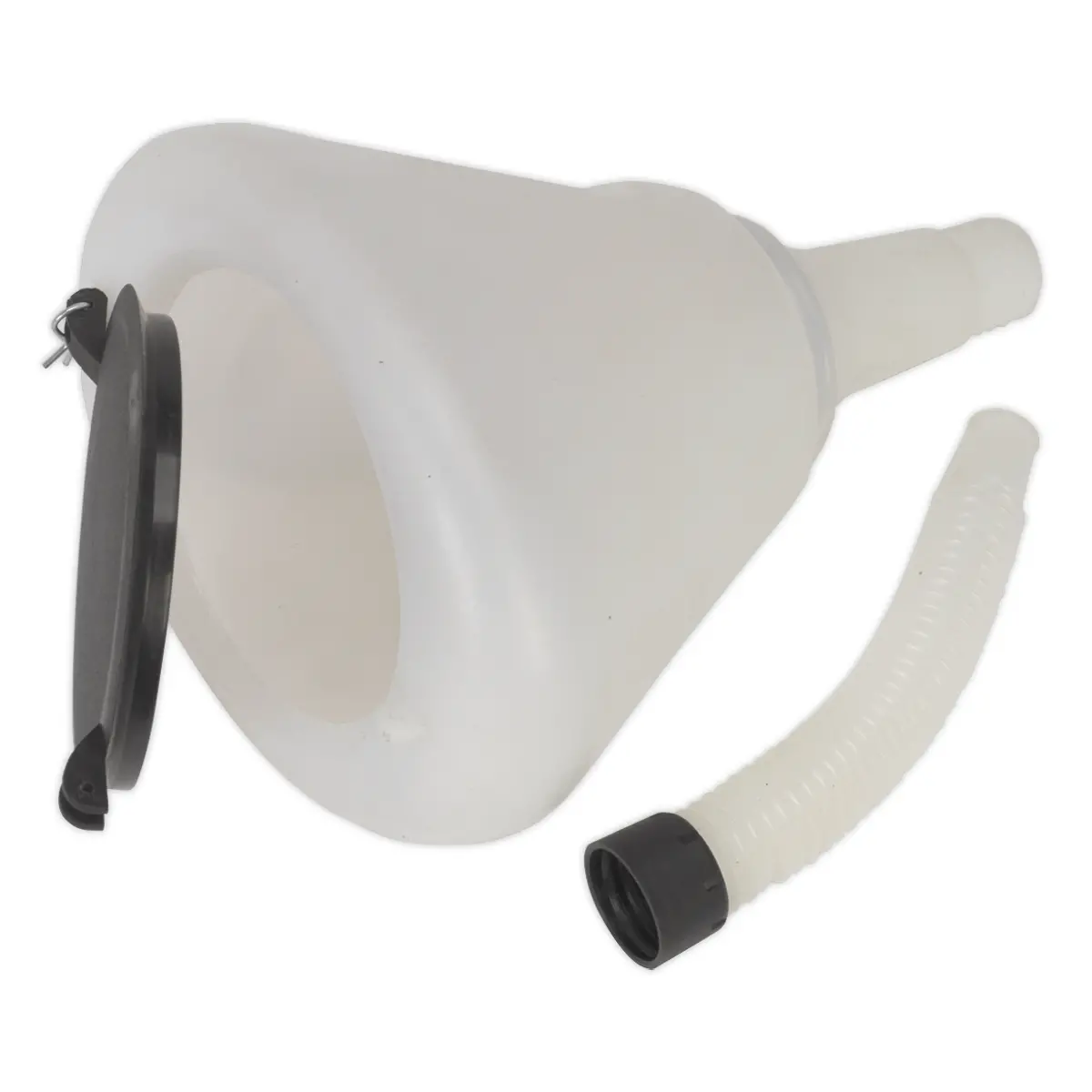 Sealey Funnel With Closing Lid 200Mm F99200 1