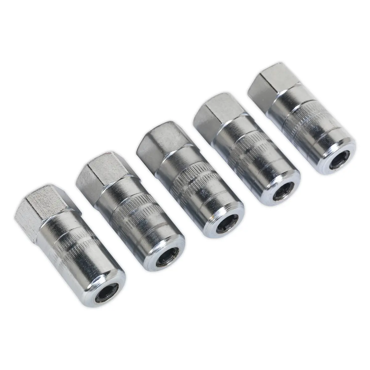 Sealey 4-Jaw Heavy-Duty Hydraulic Connector 1/8"Bsp - Pack Of 5 Gge5 1