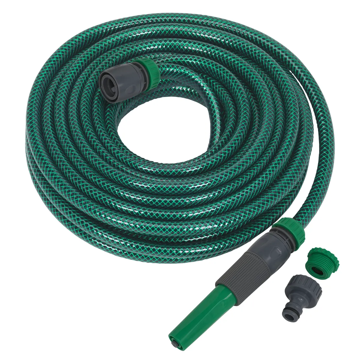 Sealey Water Hose 15M With Fittings Gh15r/12 1