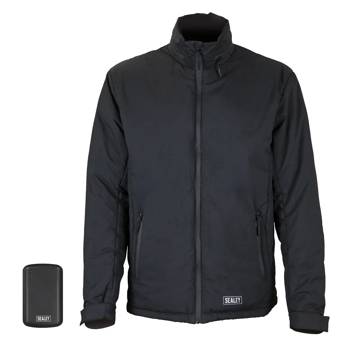Sealey 5V Heated Rain Jacket With Power Bank - X-Large Hj04kit 1