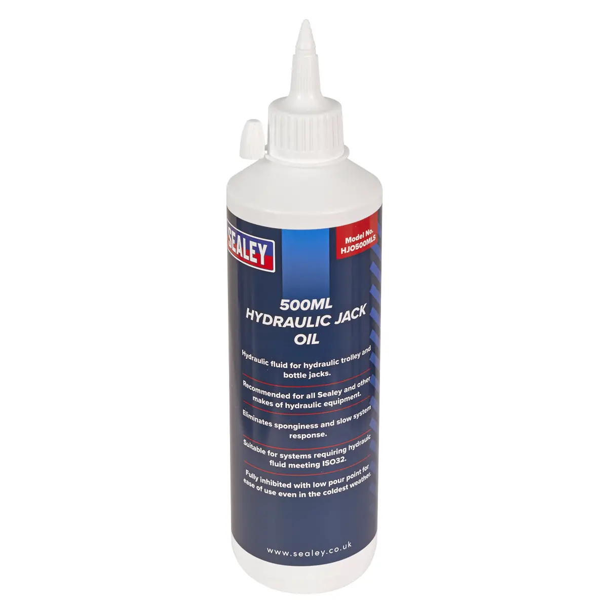 Sealey Hydraulic Jack Oil 500Ml Hjo500mls 1