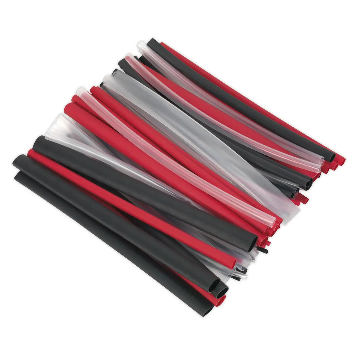 Sealey Adhesive Lined Heat Shrink Tubing Assortment 200Mm 72Pc - Mixed Colours Hstal72mc 1