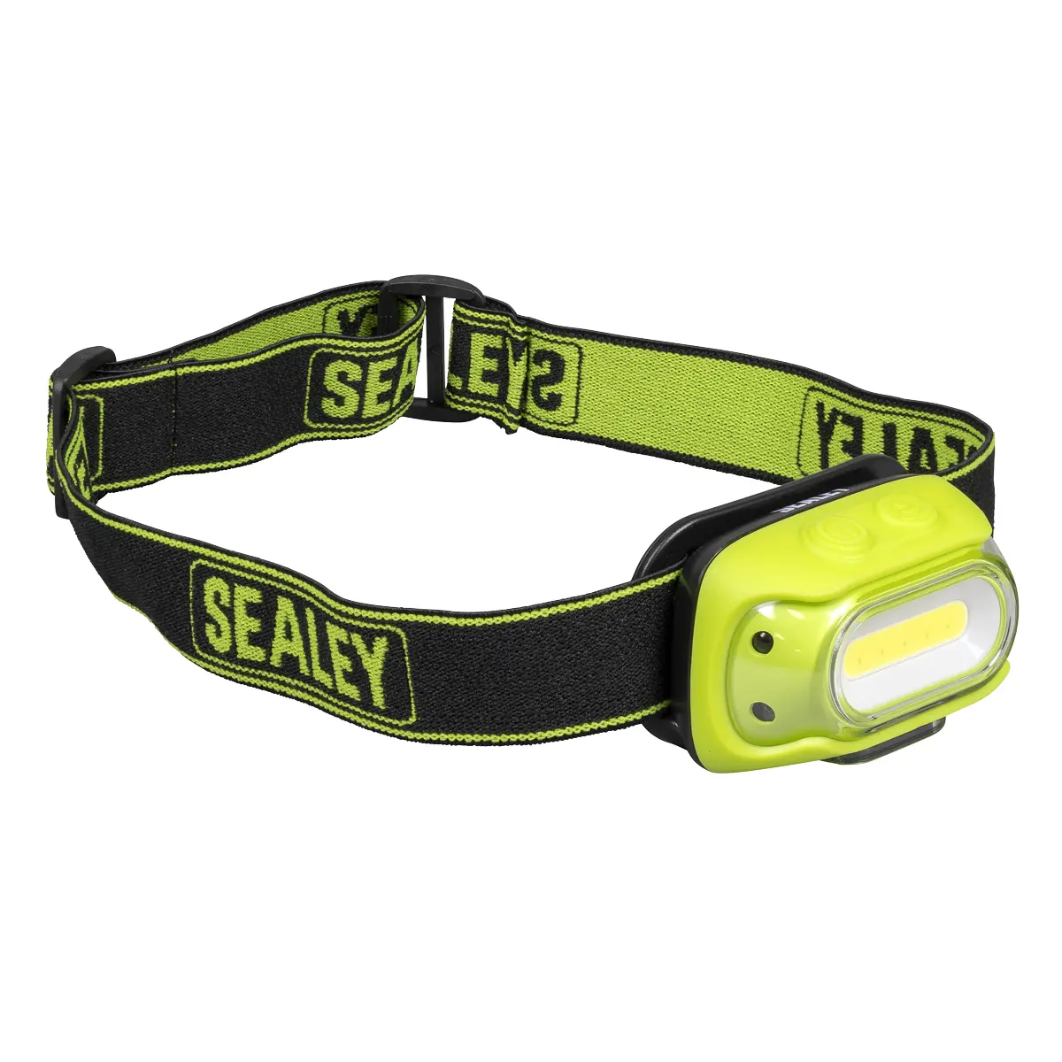 Sealey Rechargeable Head Torch With Auto-Sensor 8W Cob Led - Green Ht08rg 1