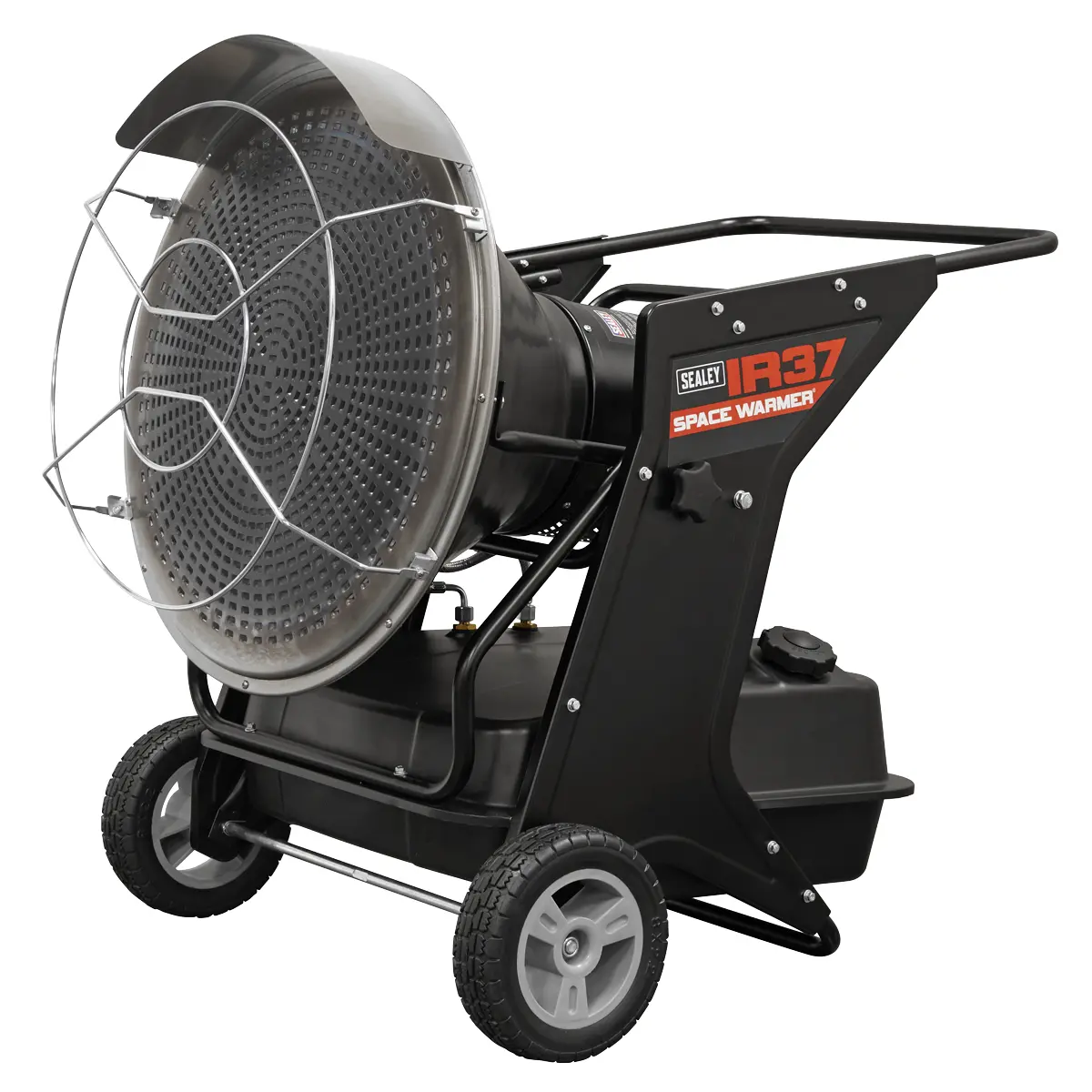 Sealey Space Warmer® Infrared Kerosene/Diesel Heater With Wheels 136,000Btu/Hr Ir37 1