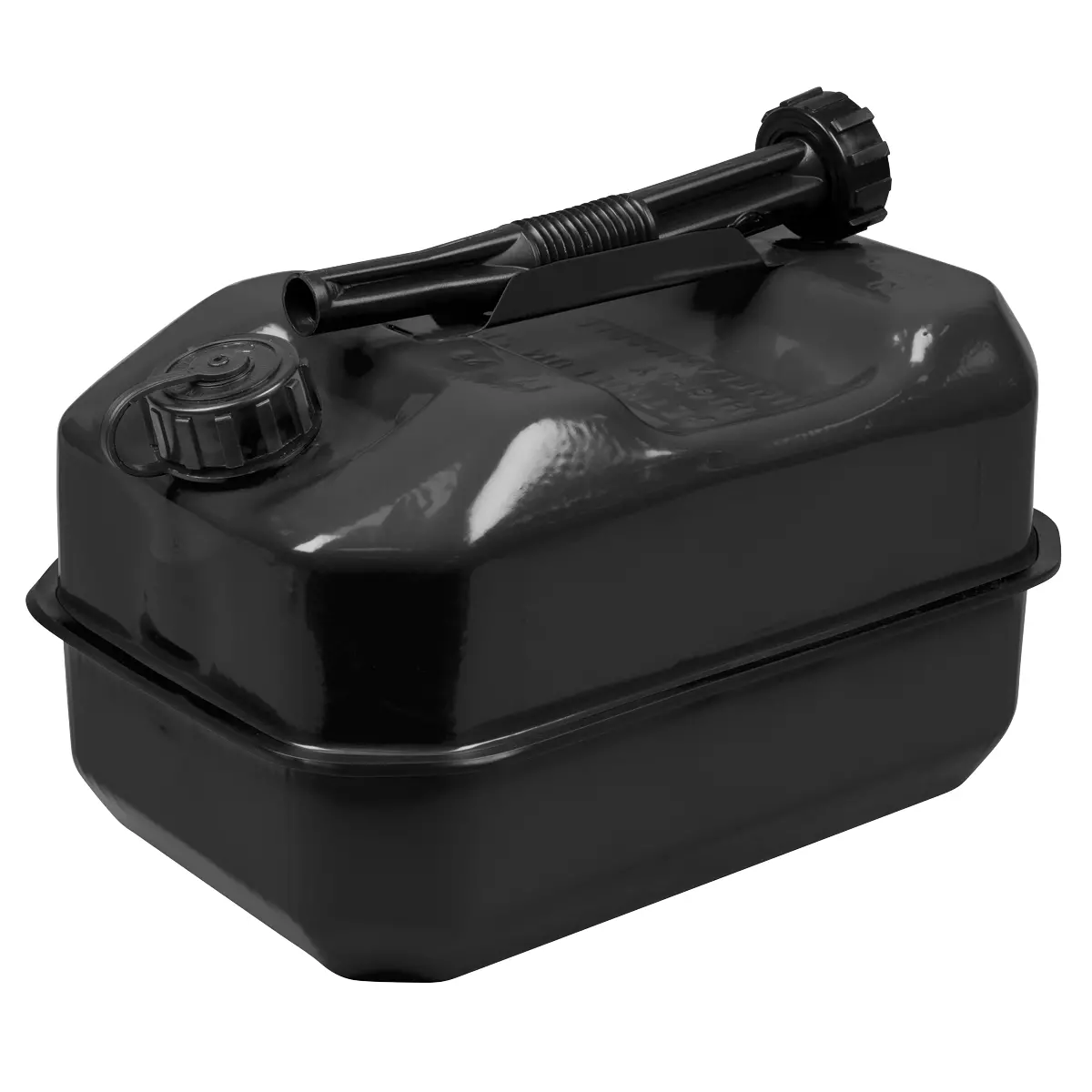 Sealey Jerry Can 10L - Black Jc10rb 1