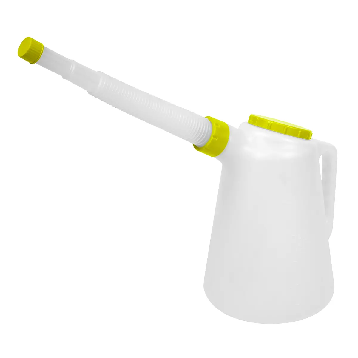 Sealey Oil Container With Flexible Spout 5L - Lime Lid Jdl5l 1