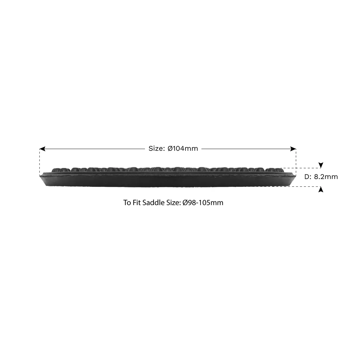 Sealey Safety Rubber Jack Pad - Type B Jp15 2