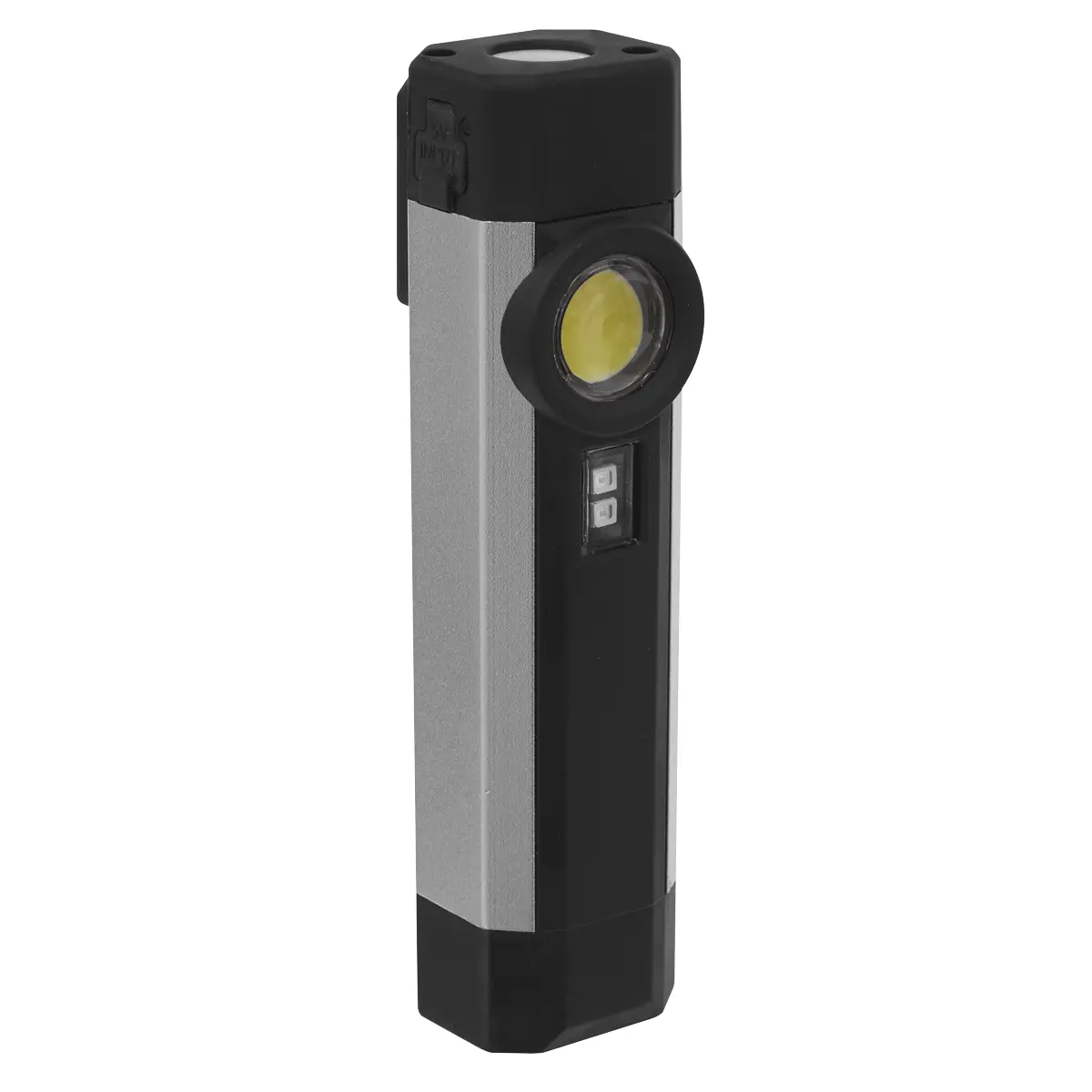 Sealey Rechargeable Aluminium Pocket Light With Uv 3W Cob & 1W Smd Led Led220uv 1