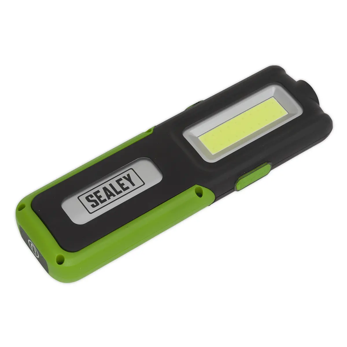 Sealey Rechargeable Inspection Light With Power Bank 5W Cob & 3W Smd Led - Green Led318g 1