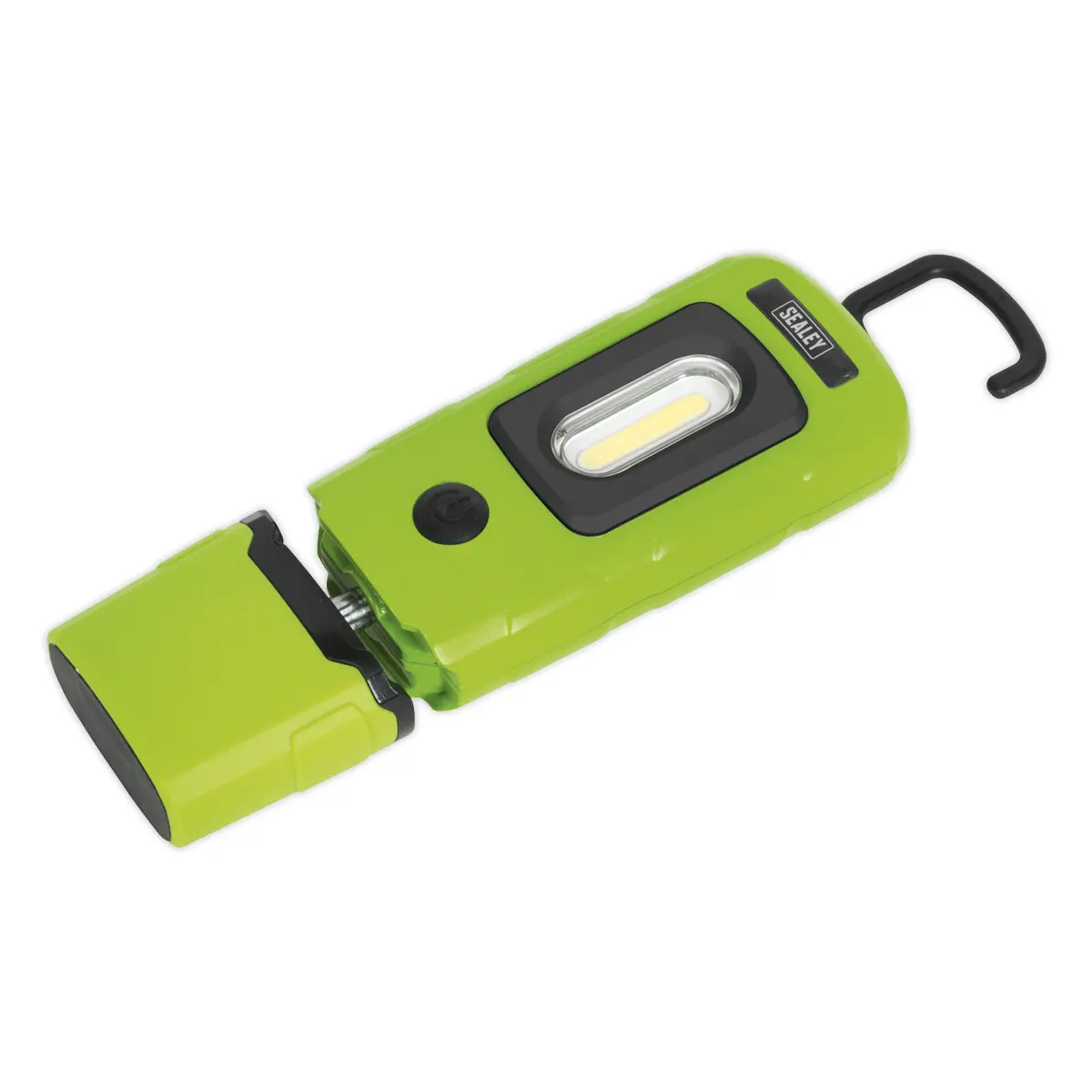 Sealey Rechargeable 360° Inspection Light 3W Cob & 1W Smd Led - Green Led3601g 1