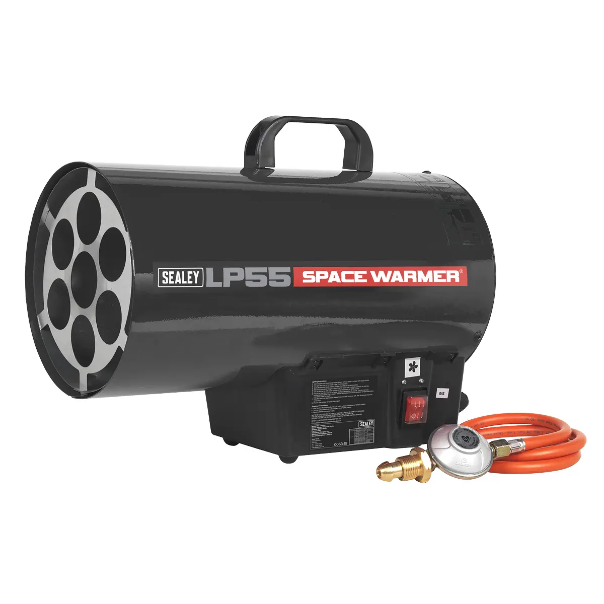 Sealey Space Warmer® Propane Heater 54,500Btu/Hr(16Kw) Lp55 1