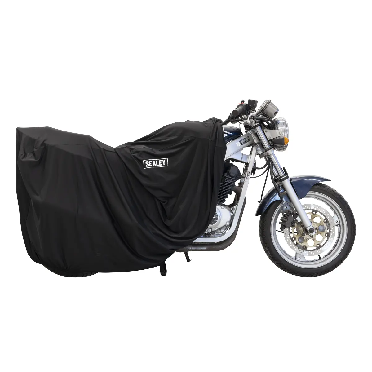 Sealey Motorcycle Stretch Cover Indoor Extra-Large Mcsxl 1