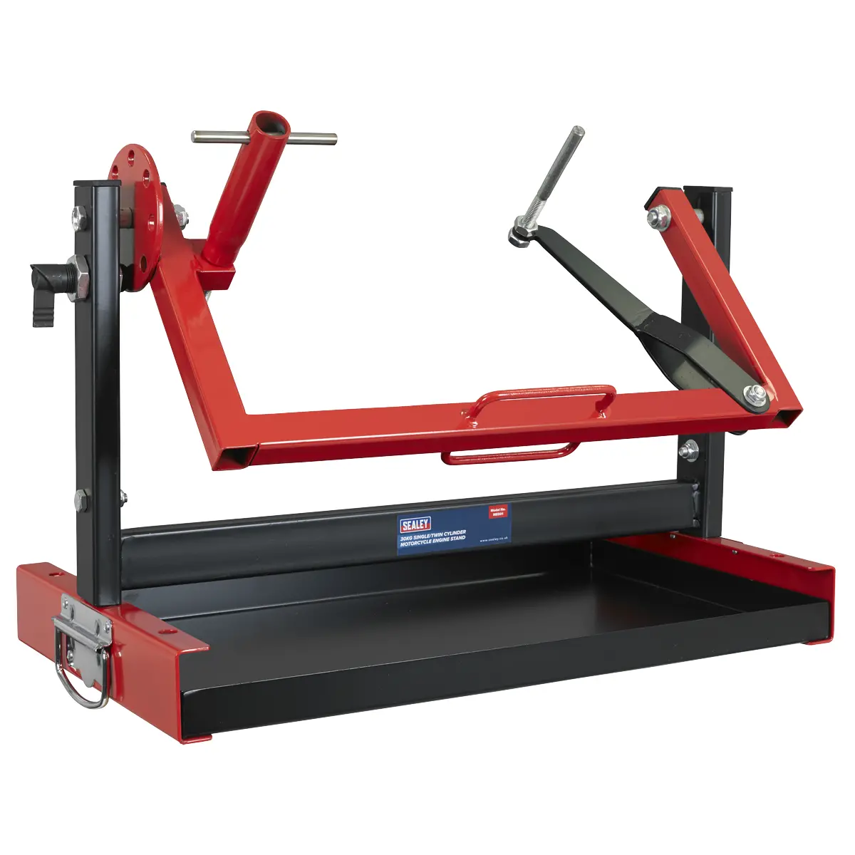 Sealey Motorcycle Engine Stand, Single/Twin Cylinder 30Kg Capacity Mes01 1