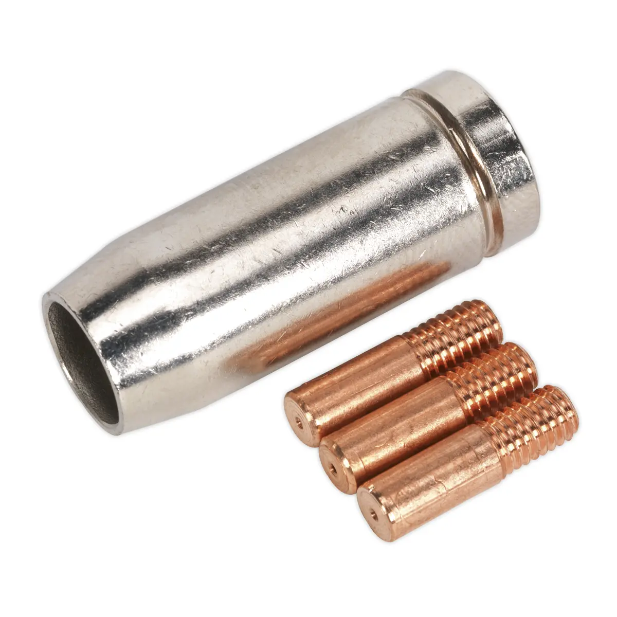 Sealey Conical Nozzle & Contact Tip Set Mb14 Mig953 1