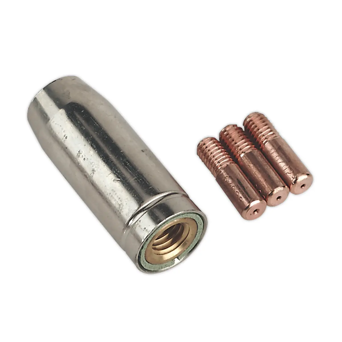 Sealey Conical Nozzle & Contact Tip Set Mb14 Mig953 2