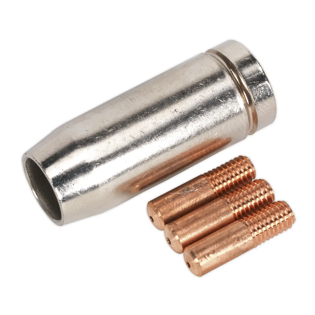 Sealey Conical Nozzle & Contact Tip Set Mb14 Mig954 1