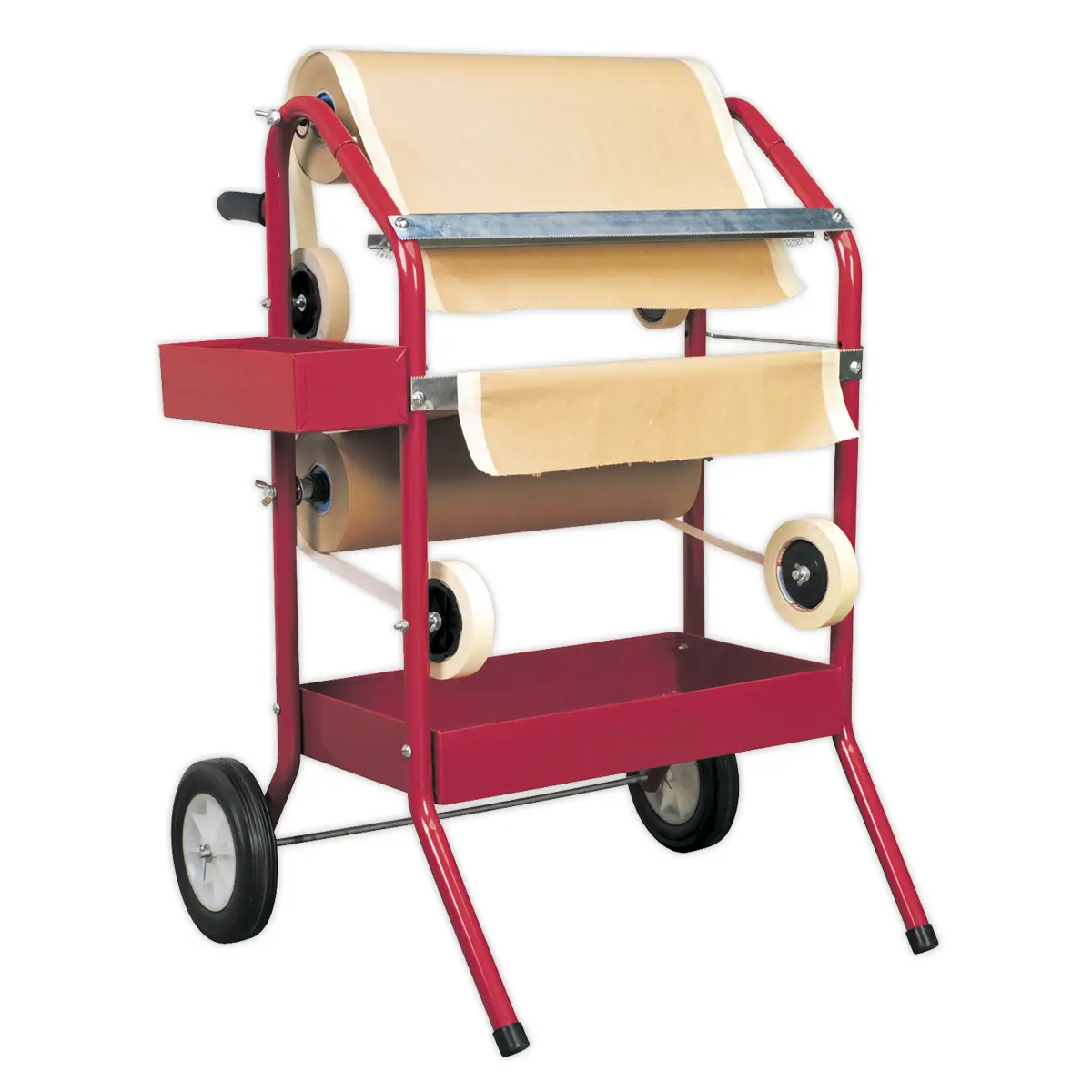 Sealey Masking Paper Dispenser Trolley 2 X 450Mm Rolls Mk66 1