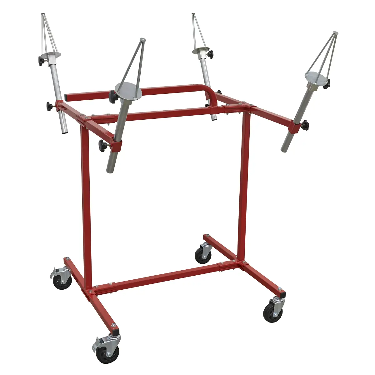 Sealey Heavy-Duty Alloy Wheel Painting/Repair Stand 4 Wheel Capacity Mk71 1