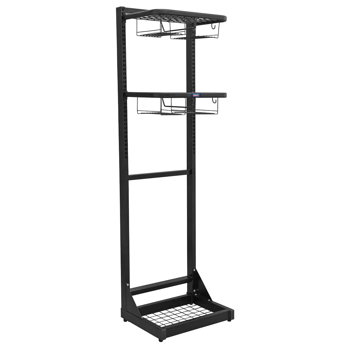 Sealey Freestanding Motorcycle Helmet & Gear Storage Ms081fs 1