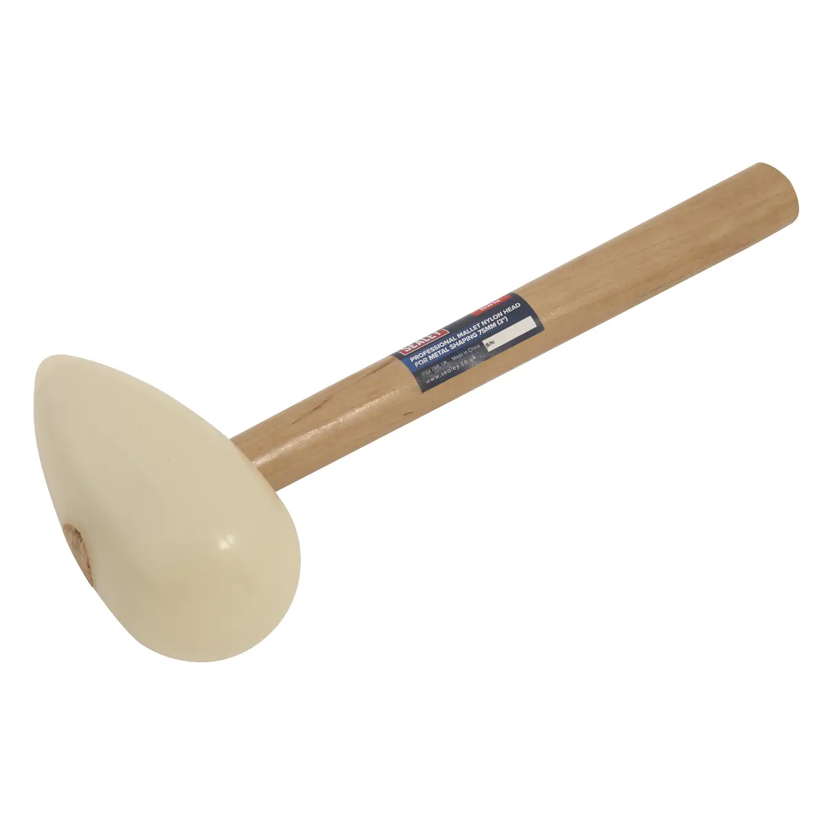 Sealey Professional Mallet Nylon Head For Metal Shaping 75Mm (3") Mw18 1
