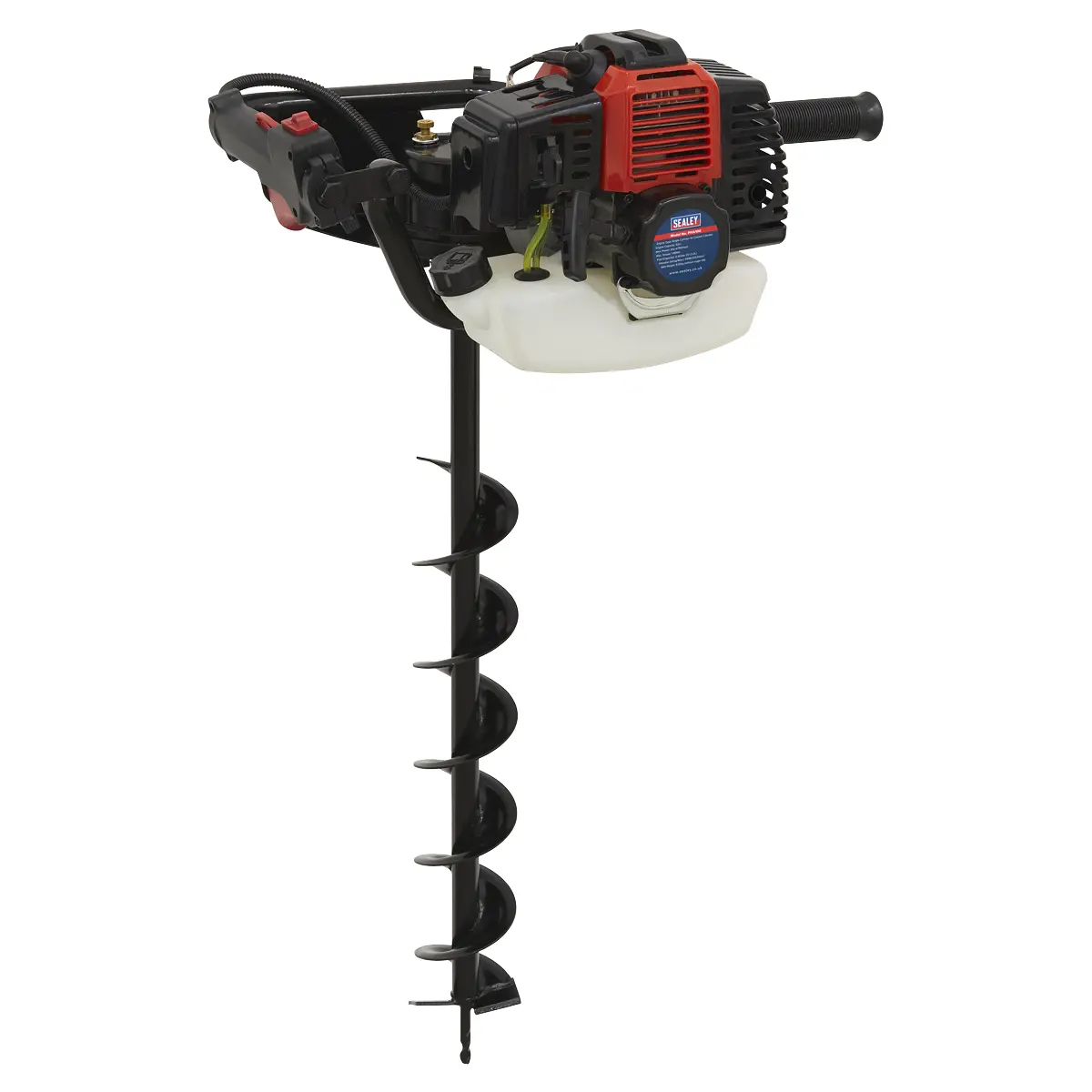 Sealey Petrol Earth Auger 2-Stroke Pha100 1