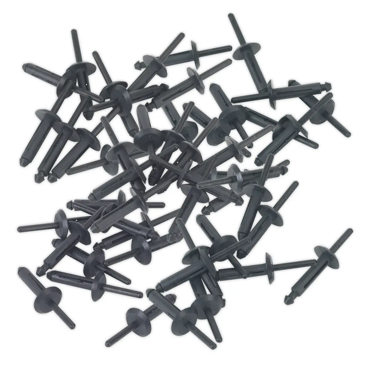 Sealey Plastic Rivet 6.3 X 25.2Mm - Pack Of 50 Pr002 1