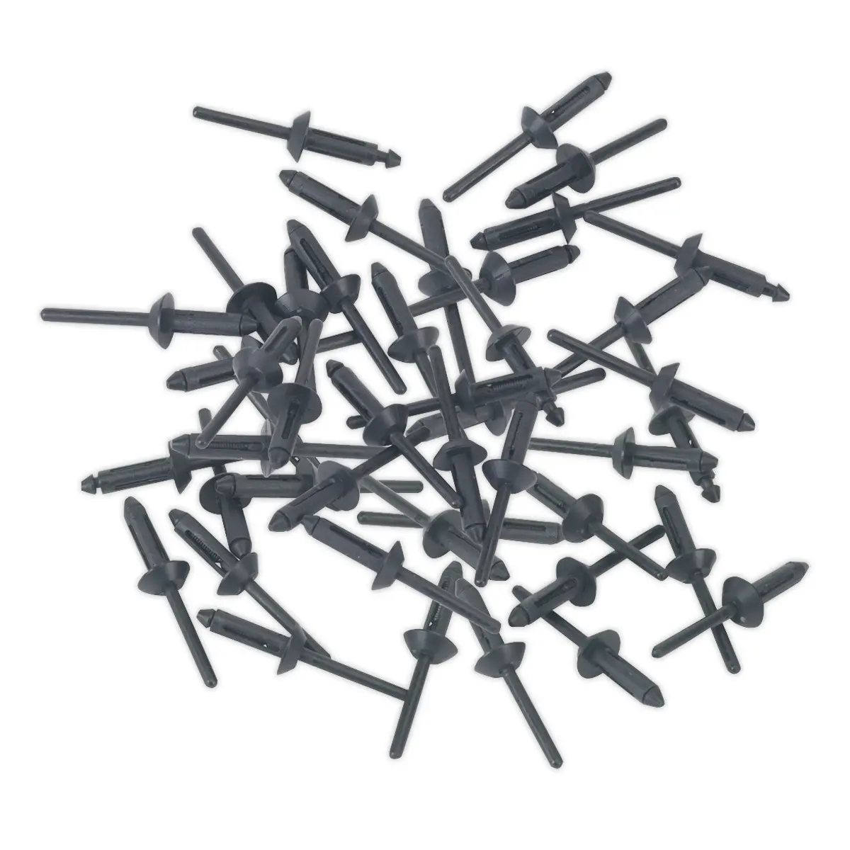 Sealey Plastic Rivet 5 X 15.8Mm - Pack Of 50 Pr003 1