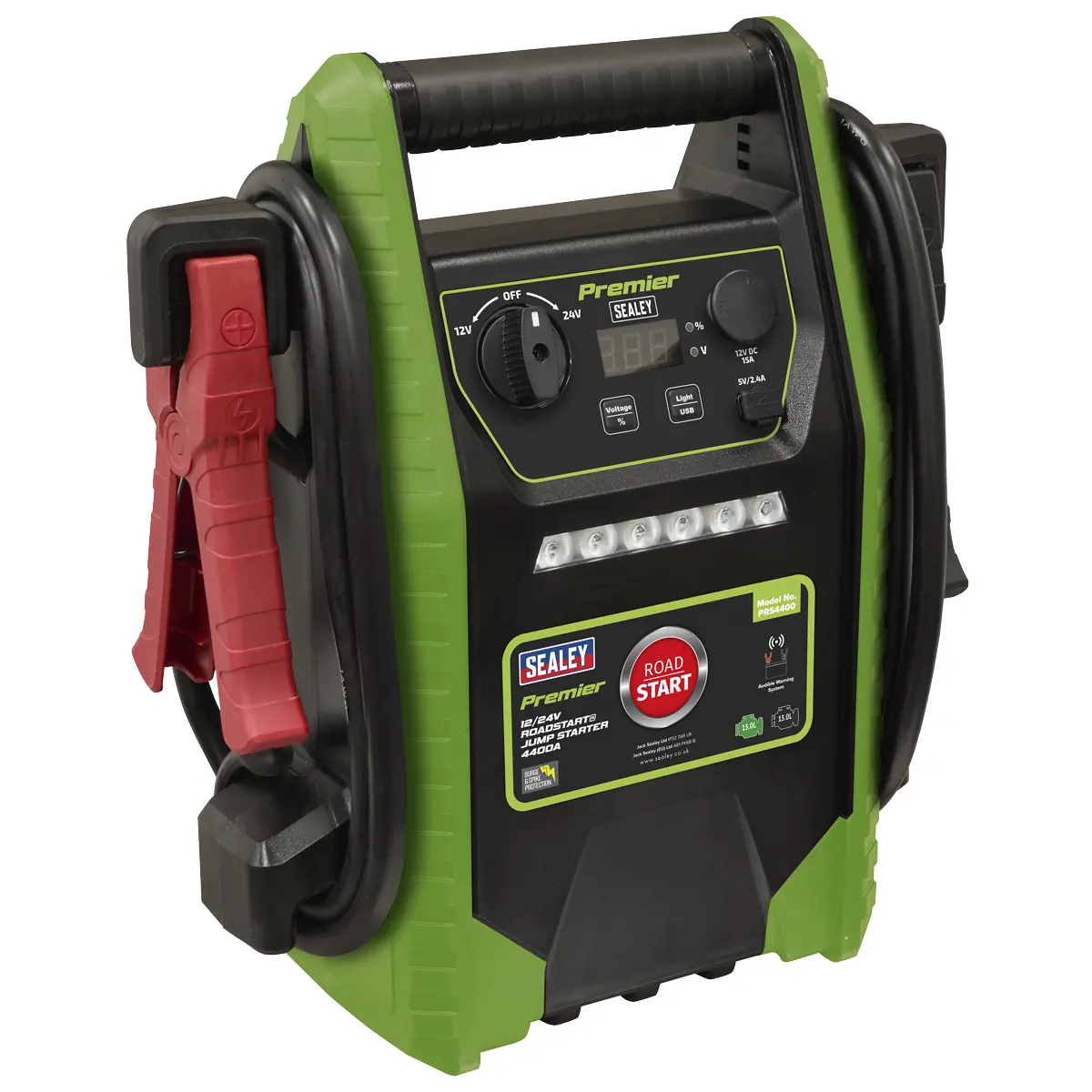 Premier 12/24V Roadstart® Jump Starter 4400A Peak Amps Prs4400 1