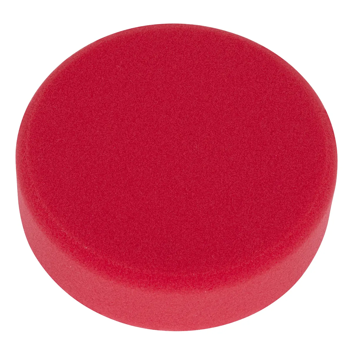 Sealey Hook-And-Loop Buffing & Polishing Foam Head 150 X 50Mm - Red/Ultra-Soft Ptcchv150r 1