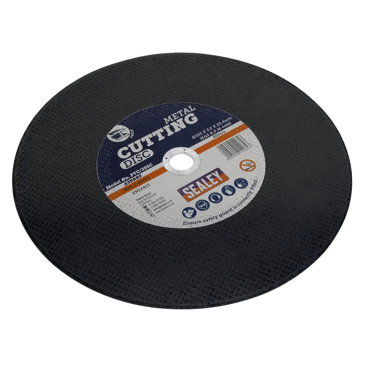Sealey 355 X 3Mm Cutting Disc 25.4Mm Bore Ptc/355C 1