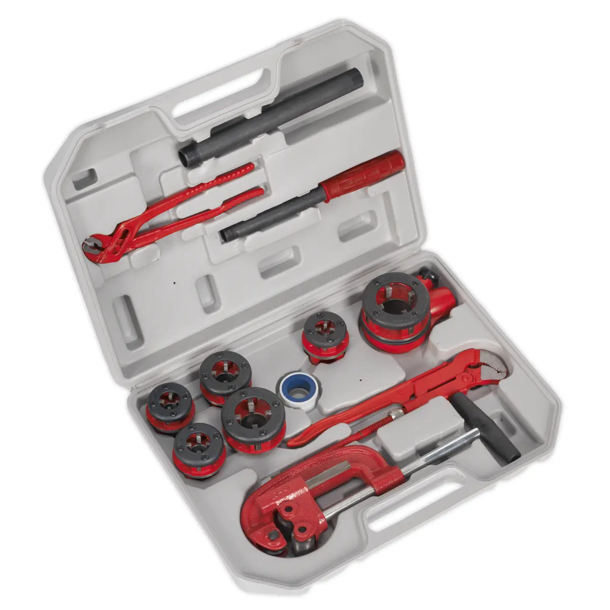 Sealey Pipe Threading Kit 1/4" - 1-1/4"Bspt Ptk993 1