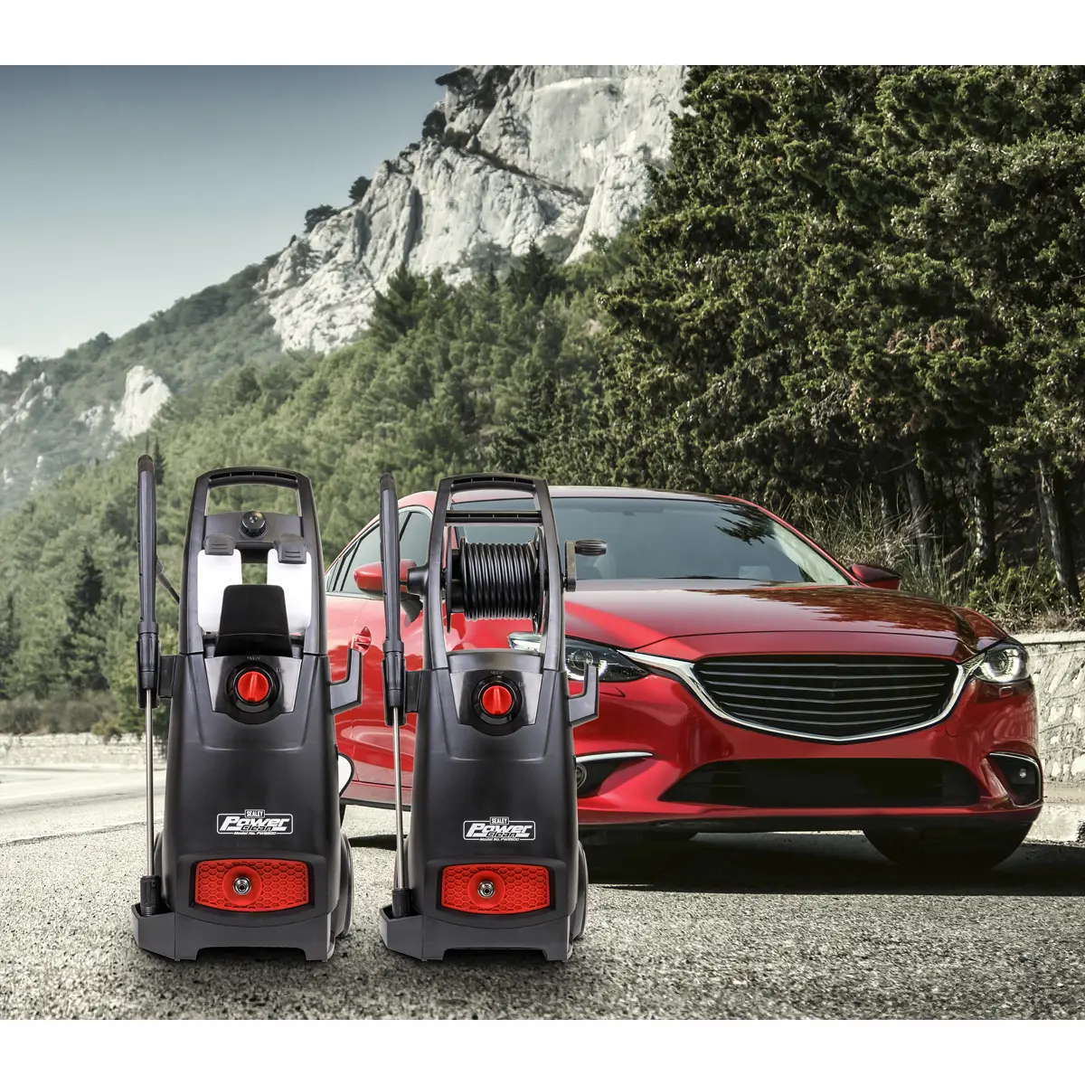 Sealey Pressure Washer With Tss & Rotablast® Nozzle 170Bar 2500W/230V Pw2500 2