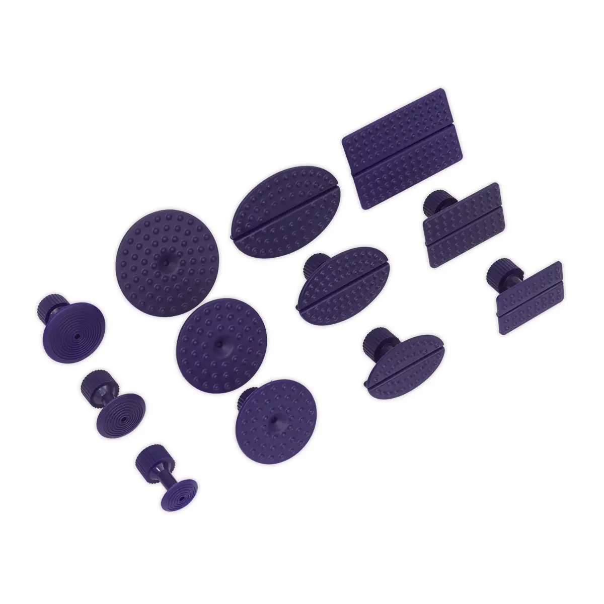 Sealey Paintless Dent Repair Tabs - Pack Of 12 Re105/1 1