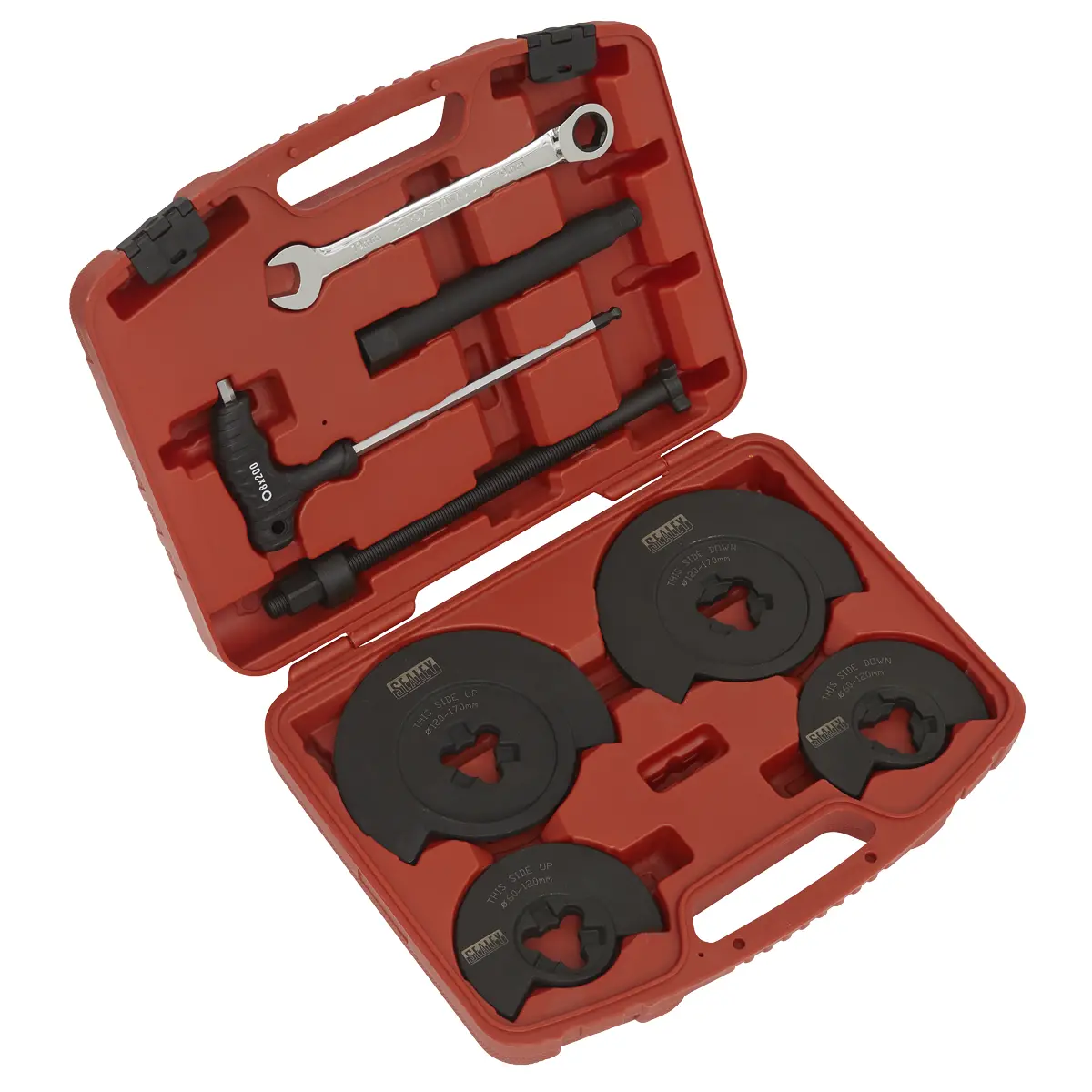 Sealey Coil Spring Compressor For Wishbone Suspension 1000Kg Re2281 1