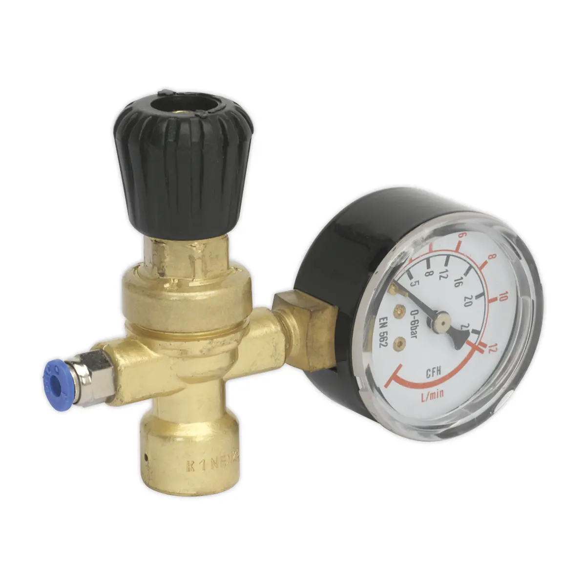Sealey Disposable Cylinder Mig Gas Regulator 1-Gauge Reg/Mmg 1