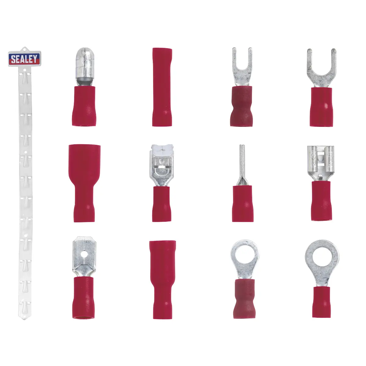 Sealey Clip Strip Deal - Red Terminals Rtset 1